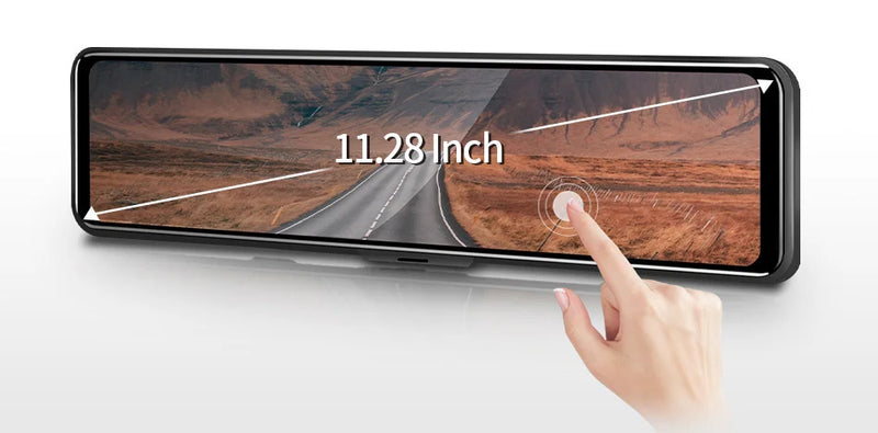Rétroviseur Caméra 4K Écran Tactile 11,28 Pouces – Caméra Arrière, Wi-Fi 5 GHz, GPS en Option, vue 15