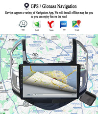 Autoradio CarPlay Chevrolet Cruze (2012-2015) – Écran 9 pouces, jusqu'à 8 Go + 128 Go, vue 17