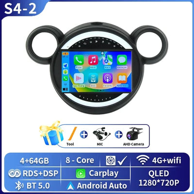 Autoradio Android CarPlay pour MINI Cooper R56 R60 (2006-2015)