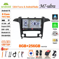 Autoradio CarPlay Ford S-Max (2006-2015) – Écran 9 pouces sans fil, jusqu'à 12 Go + 256 Go, vue 25