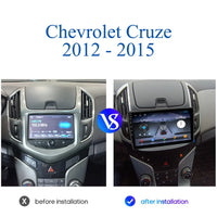 Autoradio CarPlay Chevrolet Cruze (2012-2015) – Écran 9 pouces, jusqu'à 8 Go + 128 Go, vue 2