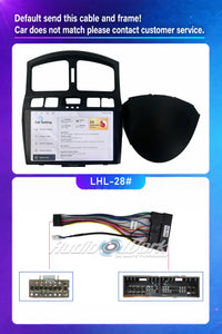 Autoradio CarPlay Hyundai Santa Fe Classic et SM (2006-2012) – Écran QLED 9 pouces, vue 7