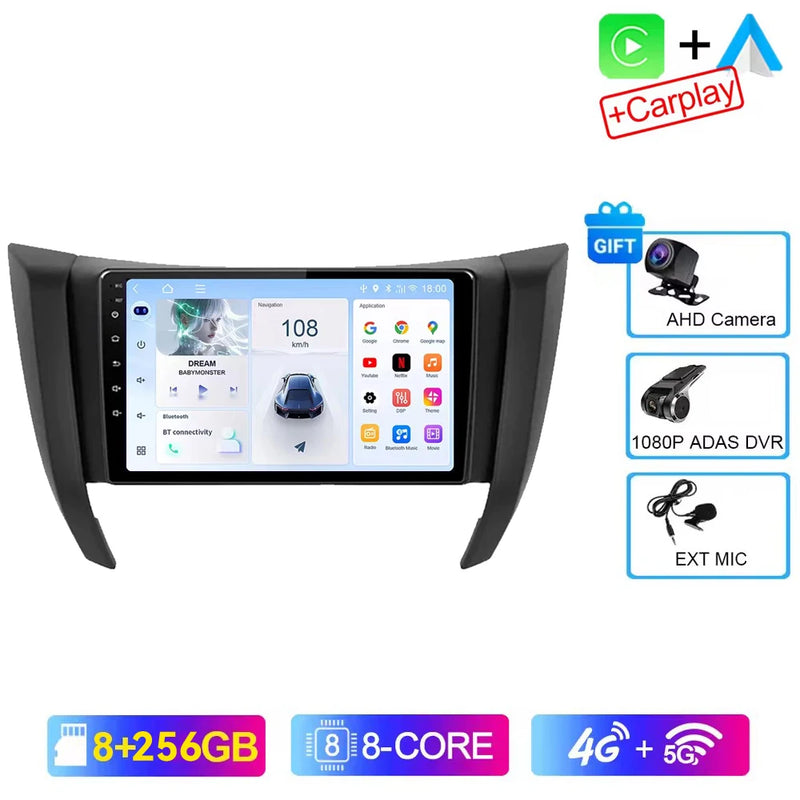Autoradio CarPlay Nissan Navara NP300 D23 (2014-2021) – Écran 9 pouces, Android 16, vue 28