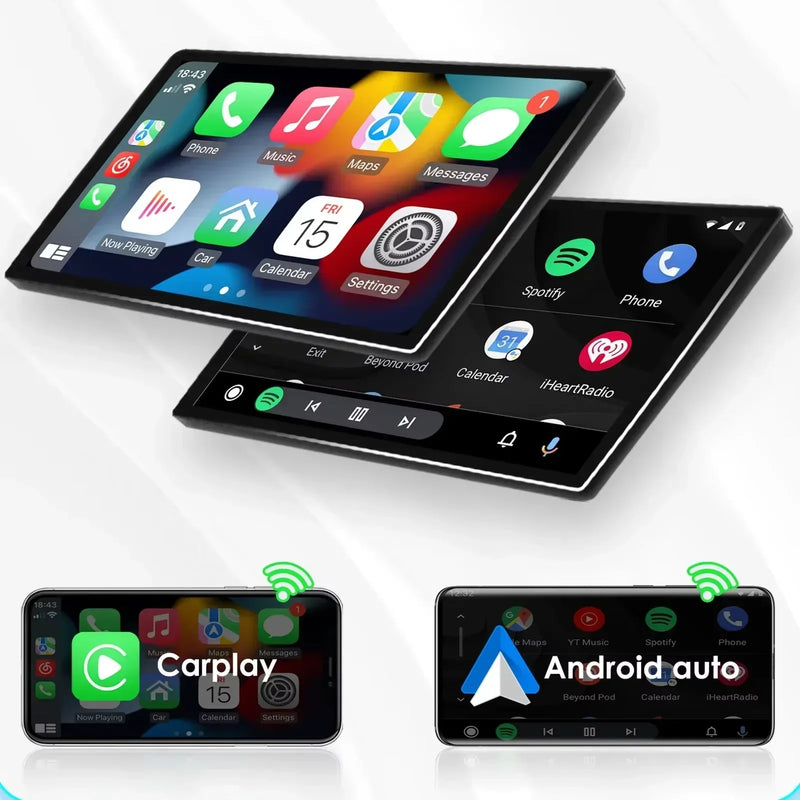 Autoradio CarPlay Renault Laguna 2 (2001-2007) – Écran 9 pouces, sans fil, vue 5