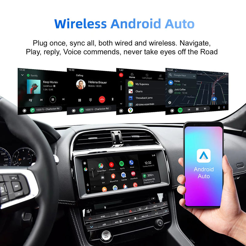 Boîtier CarPlay Land Rover Jaguar (2016-2019) – Écran d'origine conservé, vue 6
