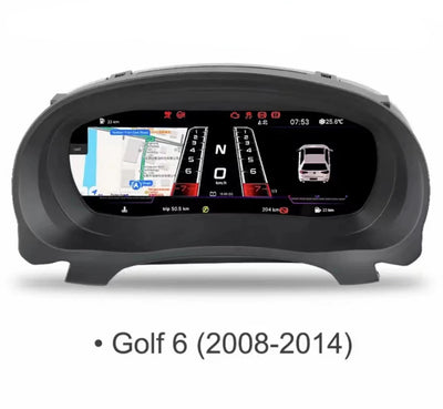 Virtual cockpit Golf 6 (2008-2014)