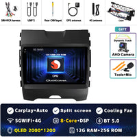 Autoradio CarPlay Ford Ranger, Everest et Edge (2015-2018) – Écran 9 pouces, jusqu'à 16 Go + 512 Go, vue 30