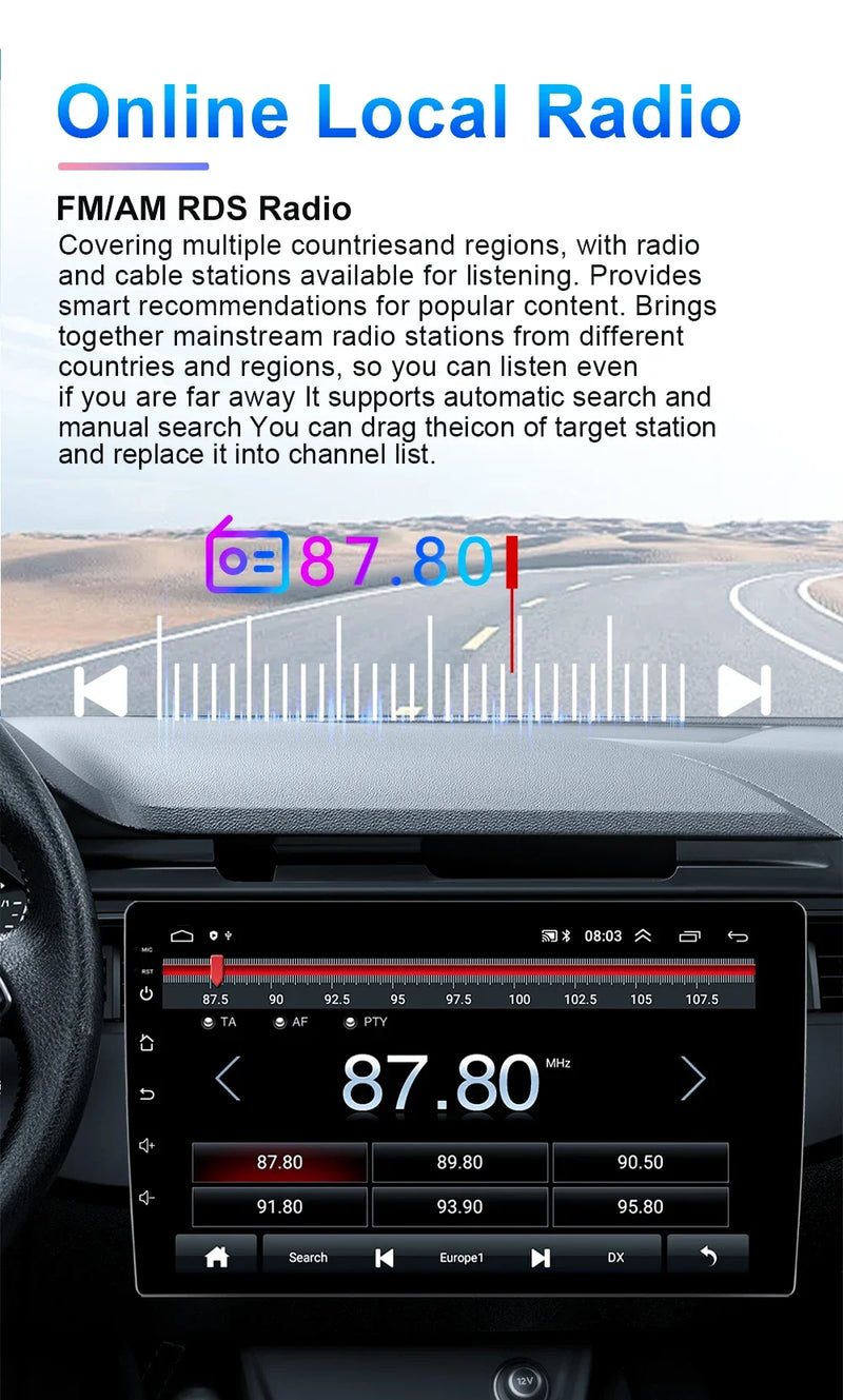 Autoradio CarPlay Renault Kangoo (2008-2018) – Écran 9 pouces, option écran 2K, jusqu'à 12 Go + 256 Go, vue 16