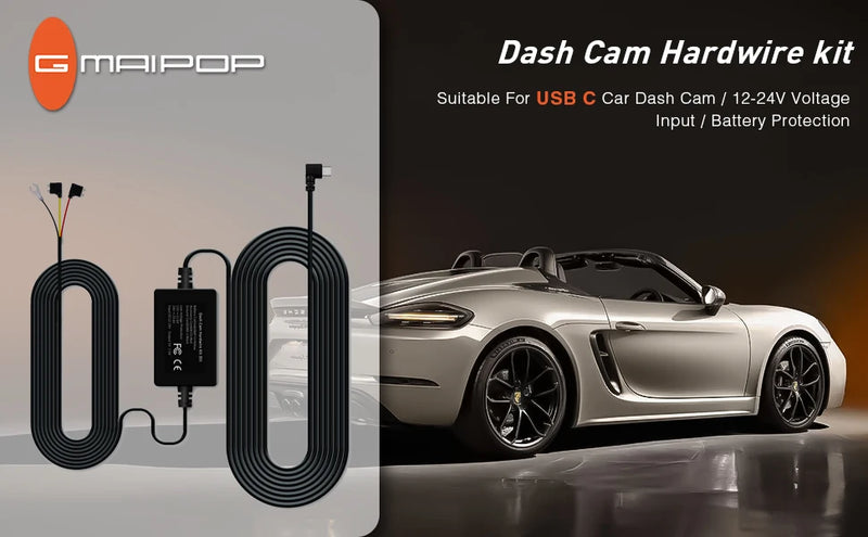 Dashcam Mini 4K Wi-Fi 5 GHz – Avant 4K et Arrière 1080P, Annonces Vocales, vue 27