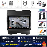 Autoradio CarPlay Ford Ranger, Everest et Edge (2015-2018) – Écran 9 pouces, jusqu'à 16 Go + 512 Go, vue 36