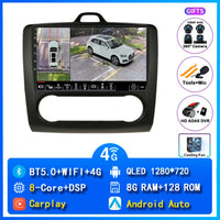 Autoradio CarPlay Ford Focus 2 (2004-2011) – Écran 9 pouces, jusqu'à 16 Go + 512 Go, vue 14