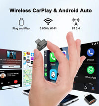 Adaptateur CarPlay Sans Fil USB 2 en 1 – 7 Modèles au Choix, Bluetooth 5.4, Wi-Fi 5,8 GHz, vue 11