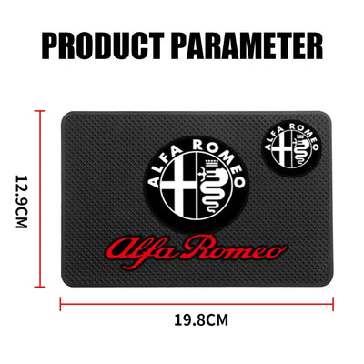 Tapis Antidérapant en Silicone pour Tableau de Bord Alfa Romeo