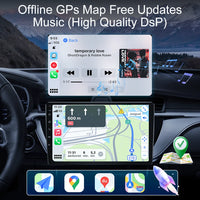 Autoradio CarPlay Volvo C30, S40, V50 et C70 (2004-2012) – Écran 9 pouces, jusqu'à 12 Go + 256 Go, vue 6