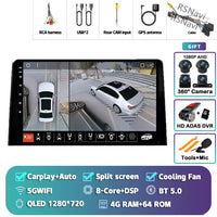 Autoradio CarPlay Citroën Berlingo, Peugeot Partner et Opel Combo (2019-2020) – Écran 9 pouces, Android 16, jusqu'à 16 Go + 512 Go, vue 38