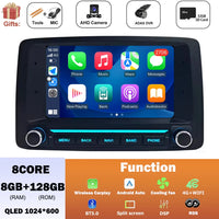 Autoradio CarPlay Fiat Panda (2003-2012) – Écran QLED 7 pouces, jusqu'à 8 Go + 256 Go, vue 9