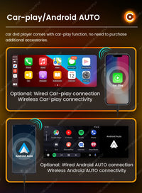 Autoradio 1 DIN CarPlay Universel 6,86 Pouces – Filaire ou Sans Fil, Bluetooth, vue 20