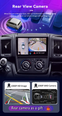 Autoradio CarPlay Fiat Ducato, Peugeot Boxer et Citroën Jumper (2007-2015) – Écran 9 pouces, jusqu'à 16 Go + 256 Go, vue 11