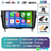 Autoradio CarPlay Nissan Qashqai J11 et X-Trail T32 (2014-2020) – Écran QLED, jusqu'à 16 Go + 512 Go, vue 15
