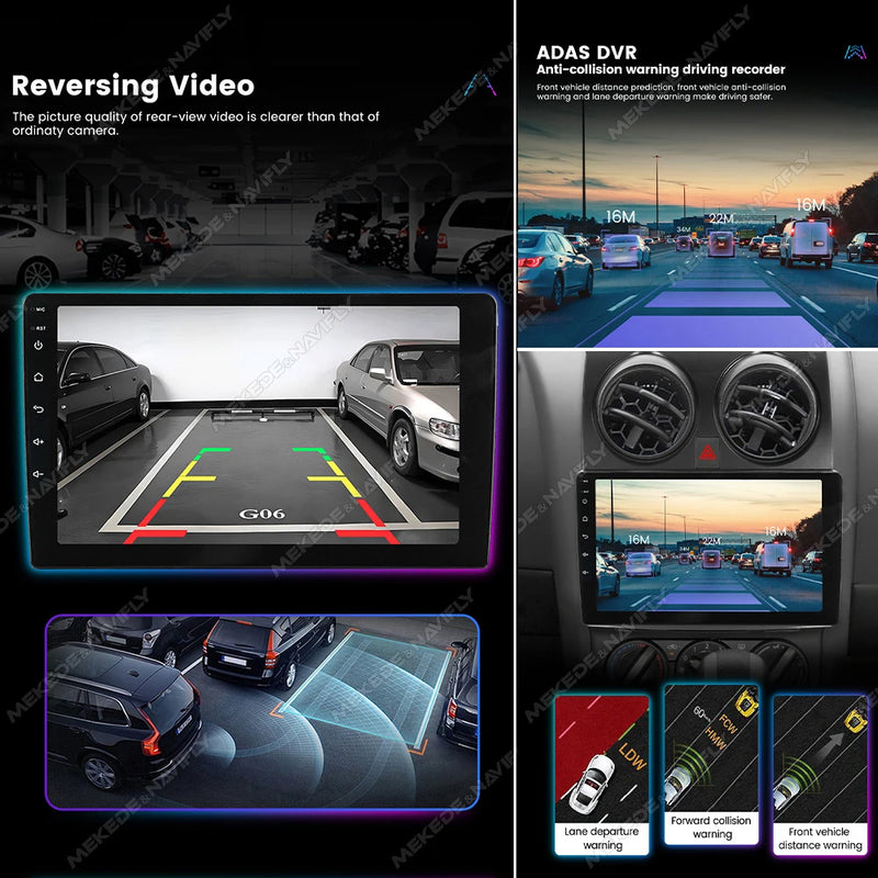 Autoradio CarPlay Opel Astra H (2004-2014) – Écran 9 pouces, jusqu'à 2 Go + 32 Go, vue 5