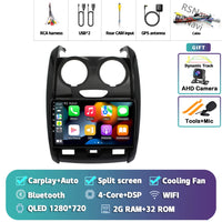 Autoradio CarPlay Dacia Duster (2015-2021) – Écran 9 pouces, Android 16, jusqu'à 16 Go + 512 Go, vue 34