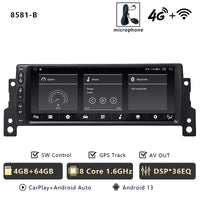 Autoradio CarPlay MINI Cooper R50 R52 R53 (2004-2007) – 10 Configurations, 4G, Android 13, vue 16