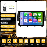Autoradio CarPlay Honda Civic 10 (2015-2020) – Écran 9 pouces, jusqu'à 16 Go + 256 Go, vue 19