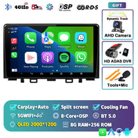 Autoradio CarPlay Kia Rio YB et Stonic (2016-2020) – Écran 9 pouces, jusqu'à 16 Go + 512 Go, vue 37