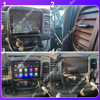 Autoradio CarPlay Renault Trafic 3 (2014-2021) et Opel Vivaro B (2014-2018) – Écran 9 pouces, jusqu'à 12 Go + 256 Go, vue 2