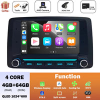 Autoradio CarPlay Fiat Panda (2003-2012) – Écran QLED 7 pouces, jusqu'à 8 Go + 256 Go, vue 7