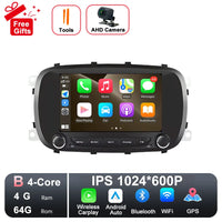 Autoradio CarPlay Fiat 500X (2014-2020) – Écran IPS 7 pouces, jusqu'à 8 Go + 256 Go, vue 34