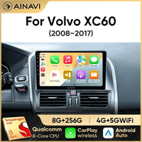 Autoradio CarPlay Volvo XC60 (2008-2017) – Écran 9 pouces, Android 13
