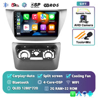 Autoradio CarPlay Mitsubishi Lancer 9 CS (2000-2010) – Écran 9 pouces 2K, jusqu'à 12 Go + 256 Go, vue 15