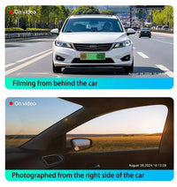 Dashcam 3 ou 4 Caméras – Avant 1080P, Côtés Orientables et Arrière, Mode Parking, vue 13