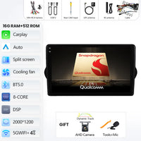 Autoradio CarPlay Fiat Tipo, Egea et Dodge Neon (2015-2018) – Écran QLED, jusqu'à 16 Go + 512 Go, vue 21