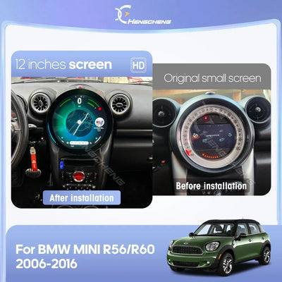 MINI Cooper R56 R60 Autoradio Android 15 CarPlay GPS