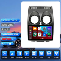 Autoradio CarPlay Nissan Qashqai J10 (2006-2013) – Écran 9 pouces, jusqu'à 16 Go + 256 Go, vue 18