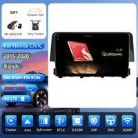 Autoradio CarPlay Honda Civic 10 (2015-2020) – Écran 9 pouces, jusqu'à 16 Go + 256 Go, vue 15