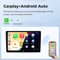 Autoradio CarPlay Honda Civic 8 (2005-2011) – Écran 9 pouces, sans fil, vue 4
