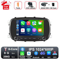 Autoradio CarPlay Fiat 500X (2014-2020) – Écran IPS 7 pouces, jusqu'à 8 Go + 256 Go, vue 28