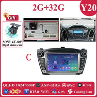 Autoradio CarPlay Hyundai ix35 (2009-2015) – Écran 7 pouces à boutons, jusqu'à 8 Go + 256 Go, vue 34