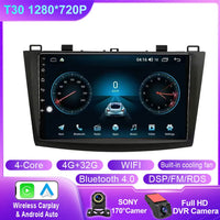 Autoradio CarPlay Mazda 3 BL (2009-2013) – Écran 9 pouces, jusqu'à 12 Go + 256 Go, vue 49