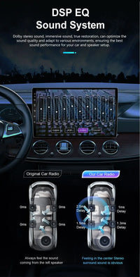 Autoradio CarPlay Volkswagen Sharan et Seat Alhambra 7N (2010-2022) – Écran 9 pouces, Android 16, vue 10