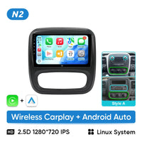Autoradio CarPlay Renault Trafic 3 et Opel Vivaro B (2014-2018) – Écran 9 pouces, sans fil, vue 21