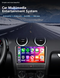 Autoradio CarPlay Volvo XC90 (2002-2014) – Écran 9 pouces, jusqu'à 16 Go + 256 Go, vue 8
