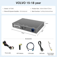 Boîtier CarPlay Volvo S60, V40, V60 et XC60 (2015-2018) – Écran d'origine conservé, sans fil, vue 6