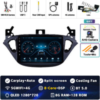 Autoradio CarPlay Opel Corsa E (2014-2019) et Adam (2013-2016) – Écran 9 pouces 2K, jusqu'à 12 Go + 256 Go, vue 23
