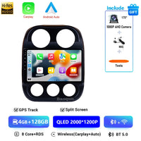 Autoradio CarPlay Jeep Compass et Patriot (2010-2016) – Écran QLED, sans fil, vue 10