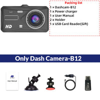 Dashcam Tactile 4 Pouces Avant et Arrière 1080P – Vision Nocturne, Mode Parking, vue 17
