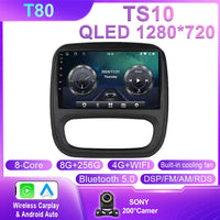 Autoradio CarPlay Renault Trafic 3 (2014-2021) et Opel Vivaro B (2014-2018) – Écran 9 pouces, jusqu'à 12 Go + 256 Go, vue 40